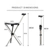 Foldable Walking Stick Seat