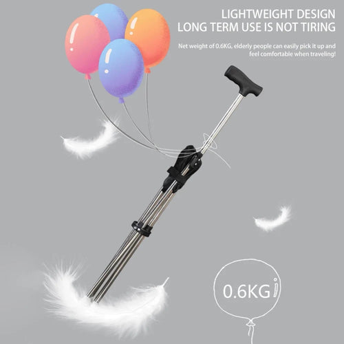 Foldable Walking Stick Seat