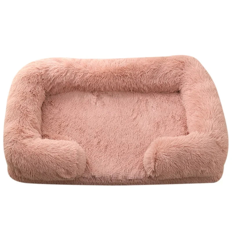 Plush Dog Sleeping Bed