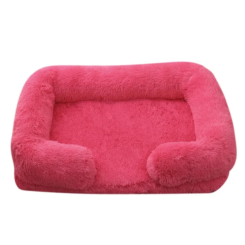 Plush Dog Sleeping Bed