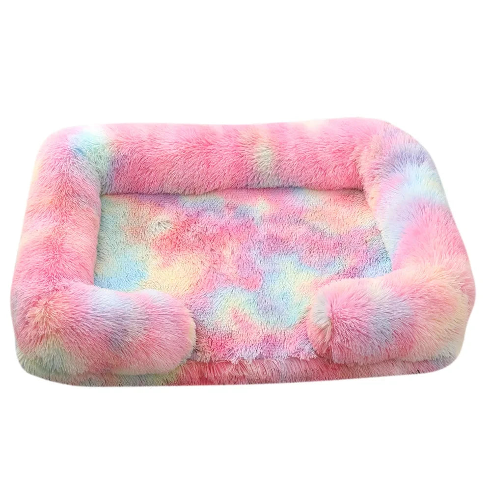 Plush Dog Sleeping Bed