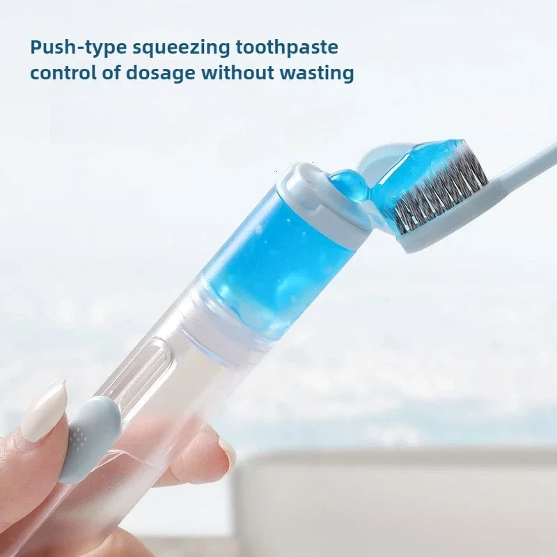 Portable Folding Travel Toothbrush Set