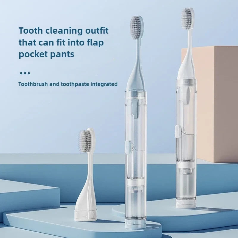 Portable Folding Travel Toothbrush Set