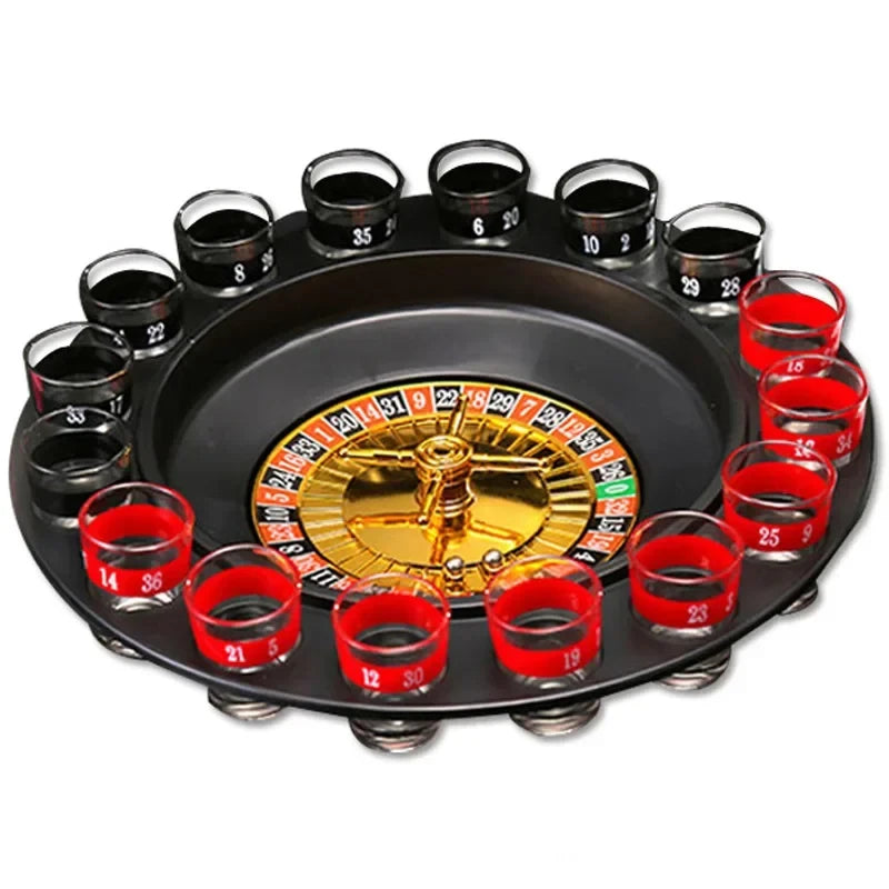Russian Roulette Drinking Game Set