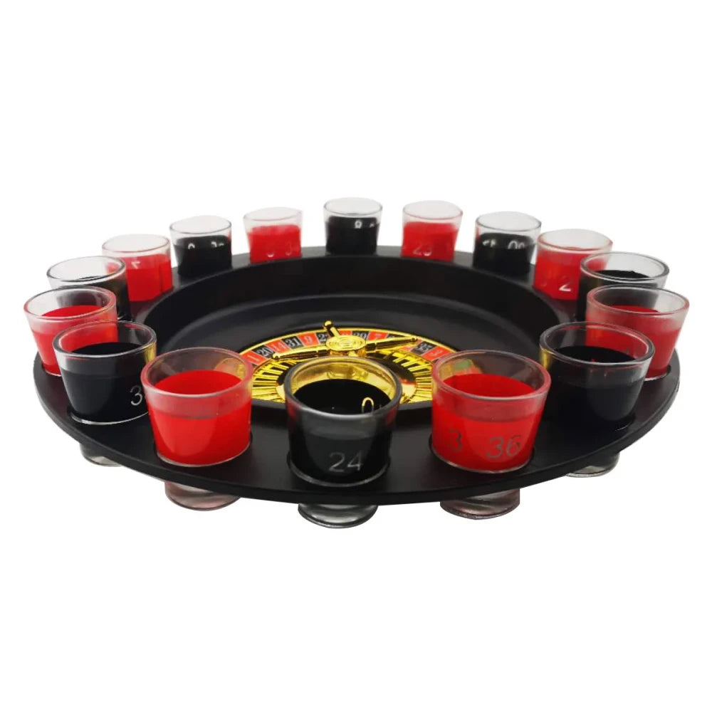 Russian Roulette Drinking Game Set