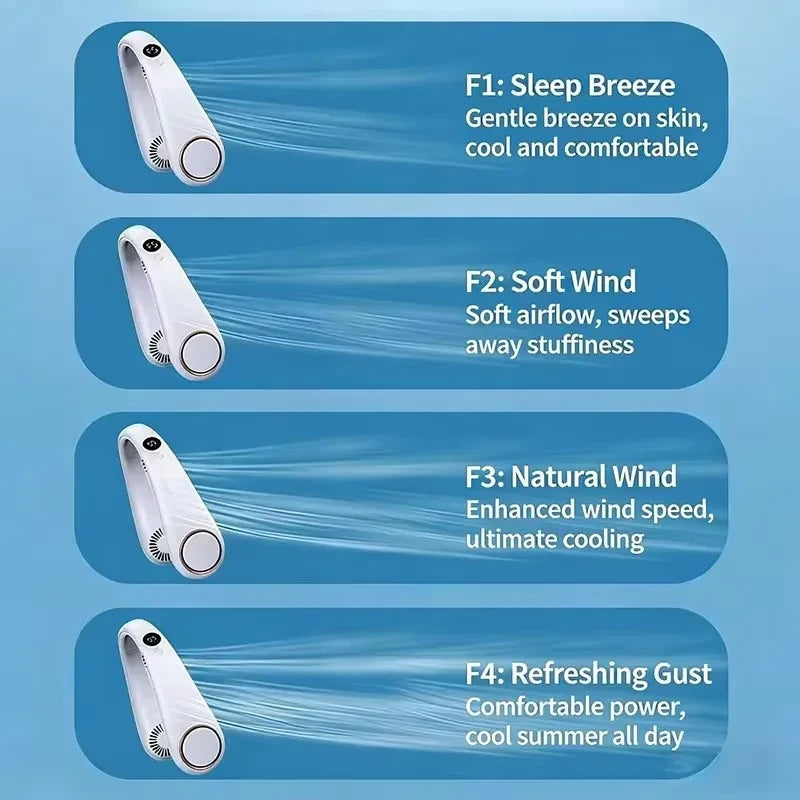 USB Hanging Neck Fan