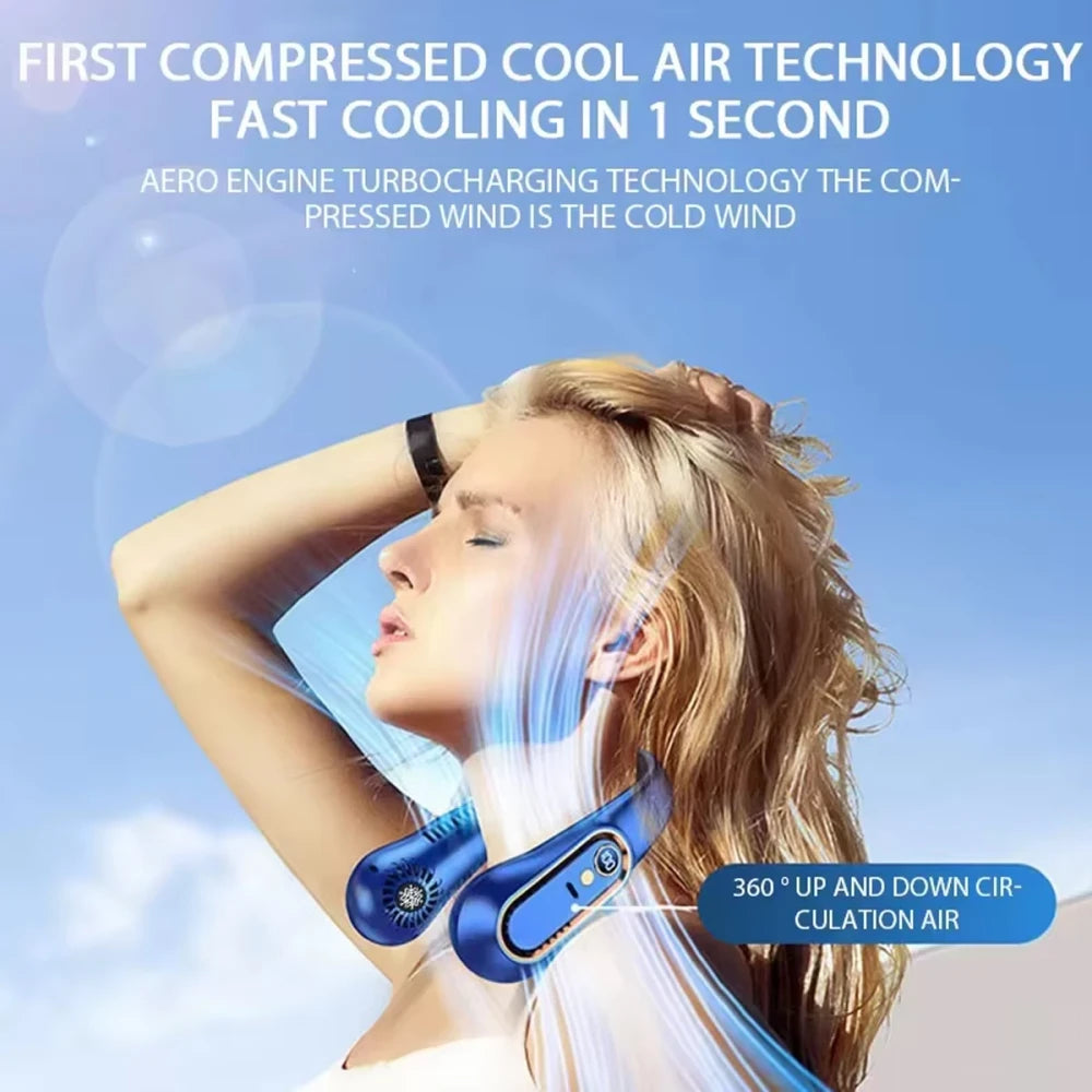 USB Hanging Neck Fan